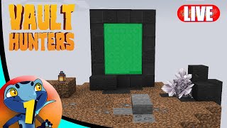 The PERFECT START in Skyvaults! | Minecraft Modded Vault Hunters Skyvault VOD