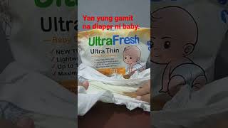 ULTRA FRESH DIAPER | ULTRA THIN | BABY DRY DIAPERS | #diaperreview | #MarleneGabriel