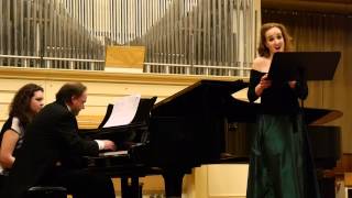 Alexandra Sherman sings: Maurice Ravel "Chanson française"