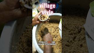 Unexpected Streetfood in Trichy 🤯 Pakka Village Biriyani #shorts #streetfood #villagefood