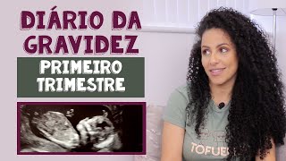 DIÁRIO DA GRAVIDEZ - PRIMEIRO TRIMESTRE, SINTOMAS E SUSTO | PRICILA CAJÁ