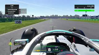 F1 22 Mercedes Onboard At Silverstone