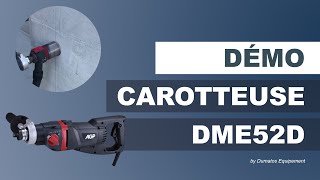 Démonstration carotteuse DME52D - DUMATOS EQUIPEMENT