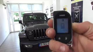 Sistem de alarma Viper DS4+ cu functie pornire motor si senzor antitractare - Jeep Wrangler