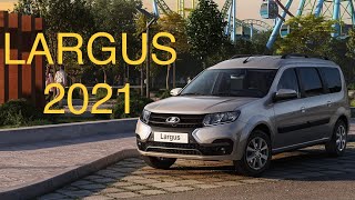 Купили 2021 LARGUS FL. Новый Ларгус CROSS. Кросс, чем отличается? Обновление, рестайлинг ларгуса