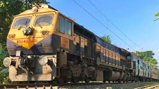 WDG4D Led Paharia Express Cruising Towards NJp