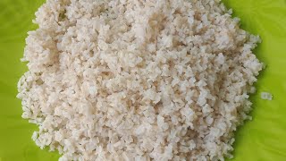 Perfect Brown Rice Cooking || Non sticky brown rice || Healthy food recipe || Best food for diabetic