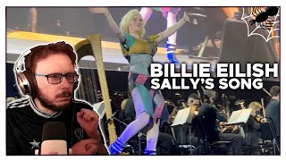 First time hearing: Billie Eilish - Sally's Song (A Nightmare Before Christmas) | REACTION