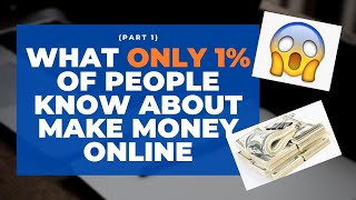 How to make money online | The secrets of making money online (part 1)😱