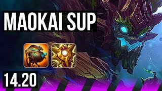 MAOKAI & Yasuo vs PANTHEON & Karthus (SUP) | Rank 8 Maokai | EUW Grandmaster | 14.20