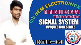 LECTURE ➡[09] // 6th SEM ELECTRONICS /SIGNAL & SYSTEM //DIPLOMA IN ELECTRONICS