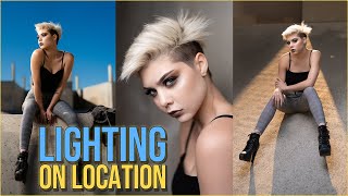 Off Camera Flash Photography // Concrete Desert Portraits with Godox AD400 Pro