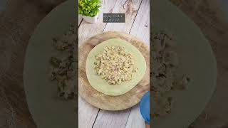 Paneer Stuffed Matar Paratha Recipe | Breakfast with Raw Himalayas #ytshorts