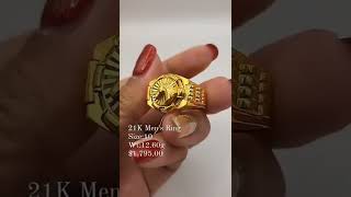 21Karat Gold Men's Ring