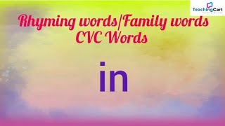 Easy Learn CVC words -in