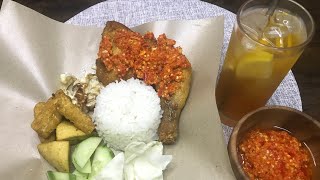 Set Ayam Gepuk ala Pak Gembus