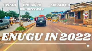 ENUGU NIGERIA 2022: Drive Around Enugu State(Uwani, Agbani road, Enugu-PH expressway & Ituku ozalla)