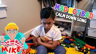 Mikey Calm Down Song | Mad Not Bad | Spanish Vocabulary | Teach Kids How To Calm Down | Kid's Music