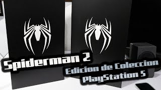 Spiderman 2 Edicion de Coleccion para PlayStation 5, vista rapida de lo que contiene.