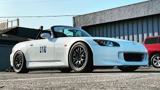 S2K FIRST TRACK DAY SHAKEDOWN| Near disaster!