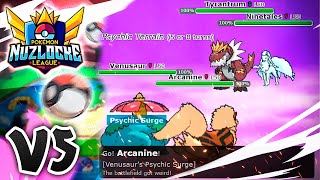 COMBATES CON STREAMERS DE LA NUZLOCKE LEAGUE 🏆