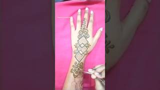 simple & stylish square box mehndi design #mehndi #shorts #ytshorts