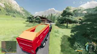 FS19 | Alpine Silage Production! | ERLENGRAT #2 | Alpine Dairy Farm