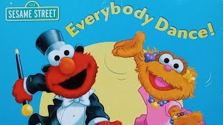 Sesame Street Book, Everybody Dance! - Book With Elmo, Zoe, Grover And Cookie Monster