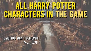 ALL Harry Potter Characters we see in the trailer - Hogwarts Legacy (Binns, Peeves, Nick, etc...)