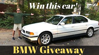 GREATEST BMW Ever is now a GIVEAWAY Car!