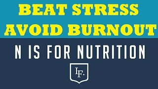 Beat Stress and Avoid Burnout: N is for NUTRITION