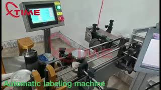 Automatic labeling machine, Both sides labeling