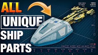 All UNIQUE Ship Parts in Starfield! Where to get ULTRA RARE weapons and modules