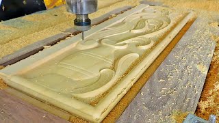 Wood Carving for Door Home use CNC Machine work - Teak wood doors - Single wood design