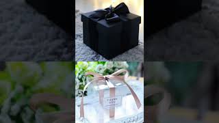 Choose your Gift Box 🎁  ✨️ ☺️ # Black vs Transparent #choose #gift