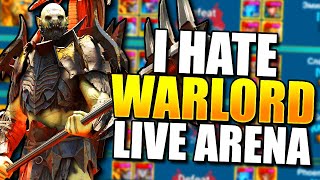 Warlord RUINING My Live Arena Quintus Push... | Raid: Shadow Legends