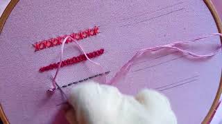 Hand embroidery 10 easy stitches for beginners- Leisha's Galaxy embroidery.