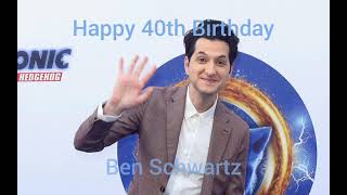 Happy 40th Birthday To Ben Schwartz!