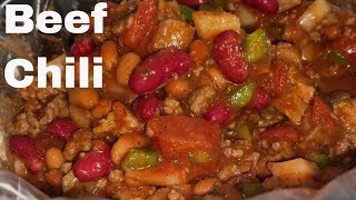 The BEST beef chili ever !!!