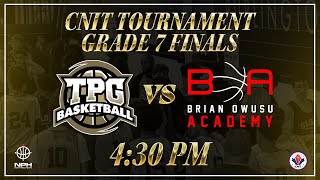 CNIT - Finals - TPG  vs  iDream (Grade 7)