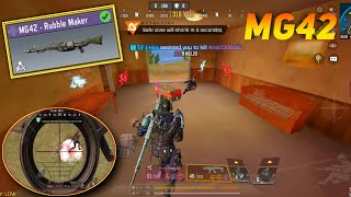 ENEMIES MG42 WITH 3X SCOPE IS OP 😍 | CALL OF DUTY MOBILE GAMEPLAY