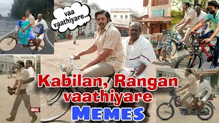 Rangan vaathiyare memes - Kabilan and Rangan vaathiyare Memes - Sarpatta memes - Arya - Pasupathi