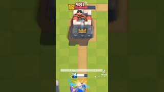 Can Level 14 Magic Archer 3 Crown Level 2 Towers? #shorts #clashroyale #clash #clashshorts