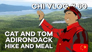 Hiking Cat & Thomas In the Adirondacks with OMeal MRE Pizza and Bacon Potatoes