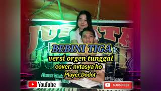 lagu dayak bebini tiga_versi orgen tunggal_ zona ganjur remix Kalimantan(cover nvtasya ho)