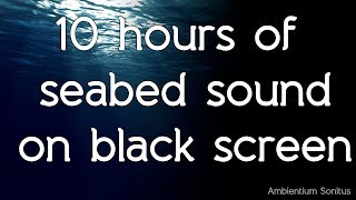 🎧 Seabed sound with whales in high quality white noise HQ ASMR sounds of nature relax meditate study