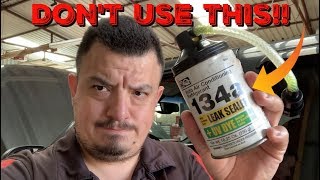 Car AC Tips - Stop Using Do it Your Self Freon Cans