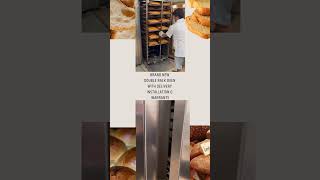 Bakery oven #food #bakerybusiness #kitchenappliance #machine #bakerymachines #deckoven #bakerylife