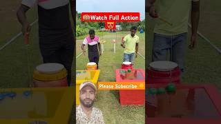 head-to-head battle ,😎💯🔥: #villagechallenge #youtubeshorts #fun #shortvideo #greenscreen #wondermix