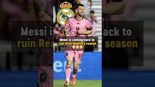 How Messi can RUIN Real Madrid’s season 👀 #football